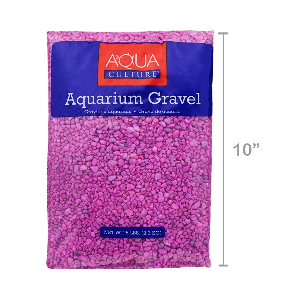 Aqua Culture Aquarium Gravel, Neon Lavender, 5 Lb. Animals & Pet Supplies > Pet Supplies > Fish Supplies > Aquarium Gravel & Substrates Wal-Mart Stores, Inc.   