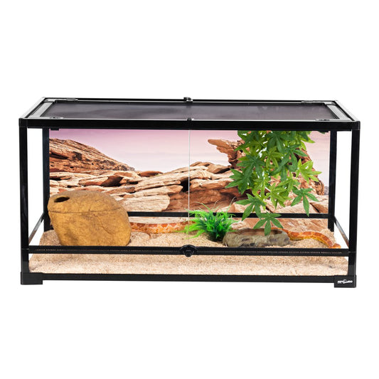 REPTIZOO Reptile Glass Terrarium 36" X 18" X 18" (Knock-Down) Animals & Pet Supplies > Pet Supplies > Reptile & Amphibian Supplies > Reptile & Amphibian Substrates shenzhenshihuibaiqiyeguanlizixunyouxianzerengongsi   