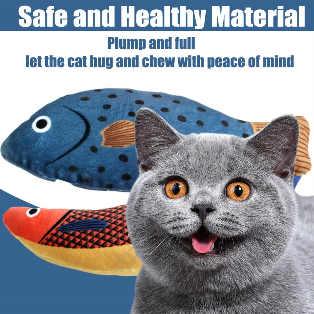 Cats Catnip Toys,Realistic Fish Interactive Toys for Kitty Pets Animals & Pet Supplies > Pet Supplies > Cat Supplies > Cat Toys mumuyuwen   