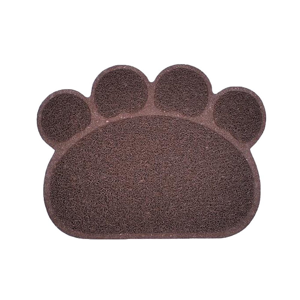 Cat Litter Pads Cat Litter Mat - Kitty Litter Trapping Mat for Litter Boxes - Kitty Litter Mat to Trap Mess, Scatter Control - Washable Indoor Pet Rug and Carpet - Small Pets Pvc Beige Animals & Pet Supplies > Pet Supplies > Cat Supplies > Cat Litter Box Mats Mackneog One Size Brown 