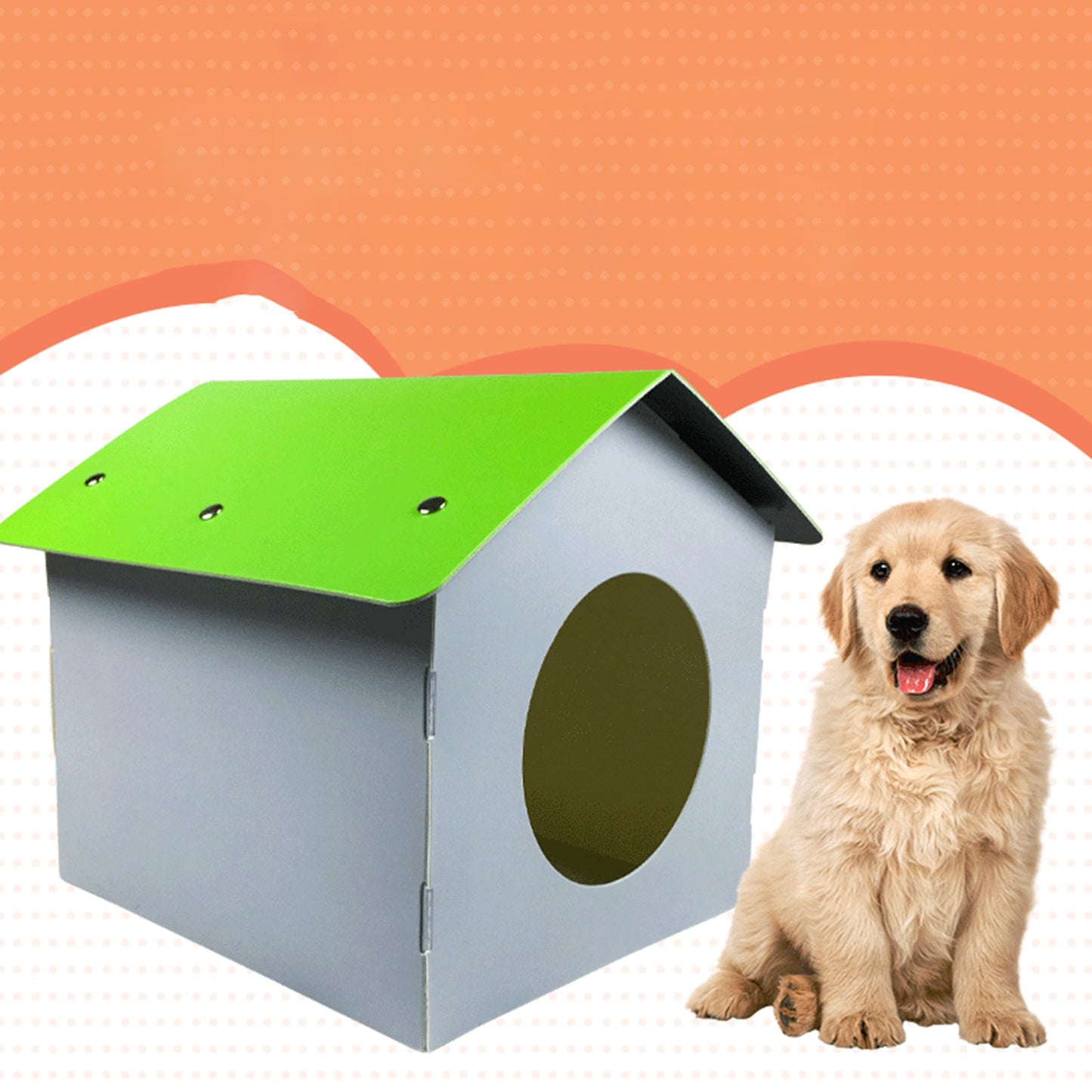 Taluosi Dog House Waterproof Cat Cabin PP Detachable Pet Tent for Garage Animals & Pet Supplies > Pet Supplies > Dog Supplies > Dog Houses Taluosi   