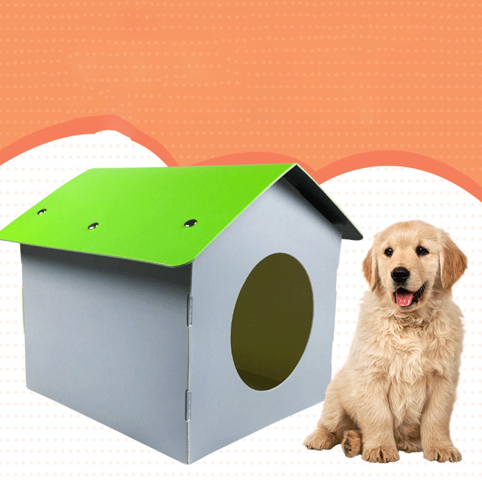 Dog House Waterproof Cat Cabin PP Detachable Pet Tent for Garage Animals & Pet Supplies > Pet Supplies > Dog Supplies > Dog Houses duixinghas   