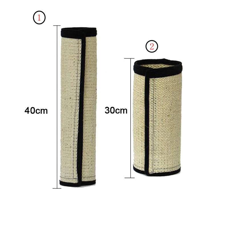 VICOODA Cat Scratching Mat Cat Scratcher Replacement for Cat Tree Natural Sisal Mat with Velcro Protecting Your Furniture Sofa Couch Chair Desk Legs Animals & Pet Supplies > Pet Supplies > Cat Supplies > Cat Furniture Vicooda   