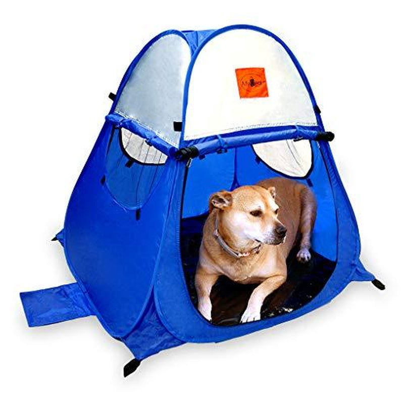 Pop up Dog Tent Outdoor Camping Large Doggy UV Sun Shelter for Shade and Weather Protection - Perfect for Yard, Beach and Outdoors! Animals & Pet Supplies > Pet Supplies > Dog Supplies > Dog Houses Mydeal Products   