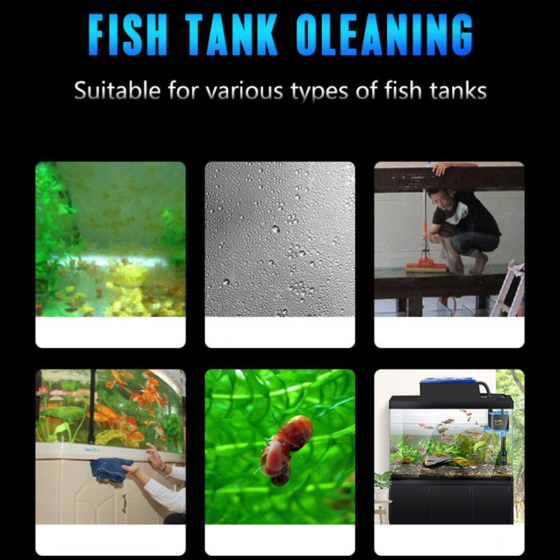 Fish Tank Brush Magnetic Brush Aquarium Supplies Fish Tank Glass Algae Scraper Cleaning Brush New Animals & Pet Supplies > Pet Supplies > Fish Supplies > Aquarium Cleaning Supplies JOLIXIEYE   