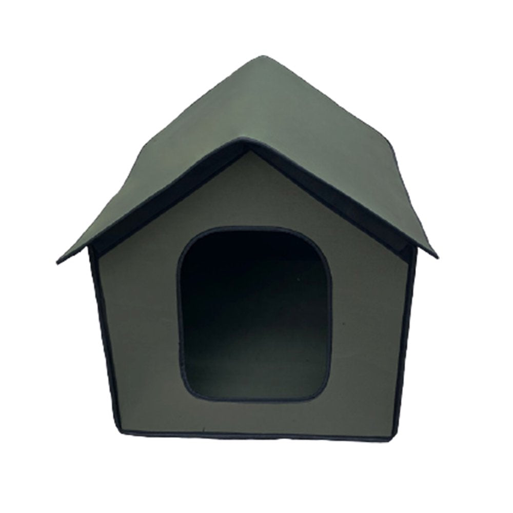 Bigstone Pet House Waterproof Villa Cat Little Kennel Collapsible Dog Shelter for Outdoor Animals & Pet Supplies > Pet Supplies > Dog Supplies > Dog Houses Bigstone   