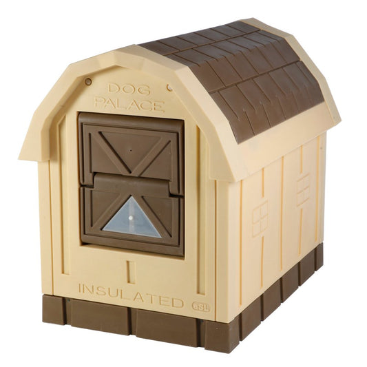 Dog Palace Insulated Dog House, Large, Inner Dimensions 30.5"H X 24"W X 35.5"L