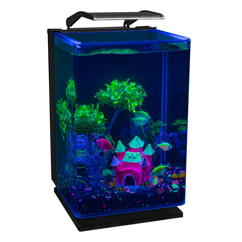 GloFish Aquarium Gravel, Pink/Green/Blue, 5-lb