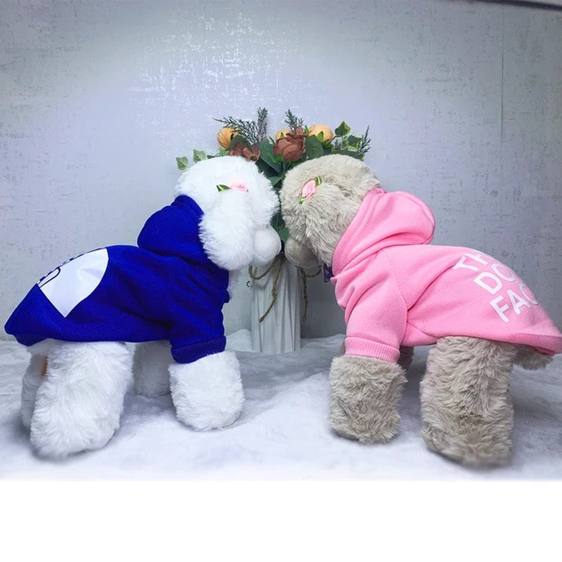 Dog Outfits, Puppy Clothes for Small Puppy XS S M, the Dog Face, Dog Clothes for Small Dogs, Dog Hoodie Animals & Pet Supplies > Pet Supplies > Dog Supplies > Dog Apparel Powerdelux   