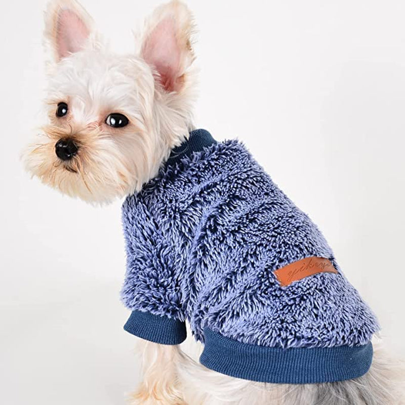 Chihuahua Dog Sweater Puppy Sweaters Cat Sweater XXS Dog Sweater XXS Pet Clothes Teacup Dog Clothes Doggie Sweaters for Small Dogs Tiny Puppy Sweater Extra Small Dog Sweater (Medium) Animals & Pet Supplies > Pet Supplies > Dog Supplies > Dog Apparel Sebaoyu   