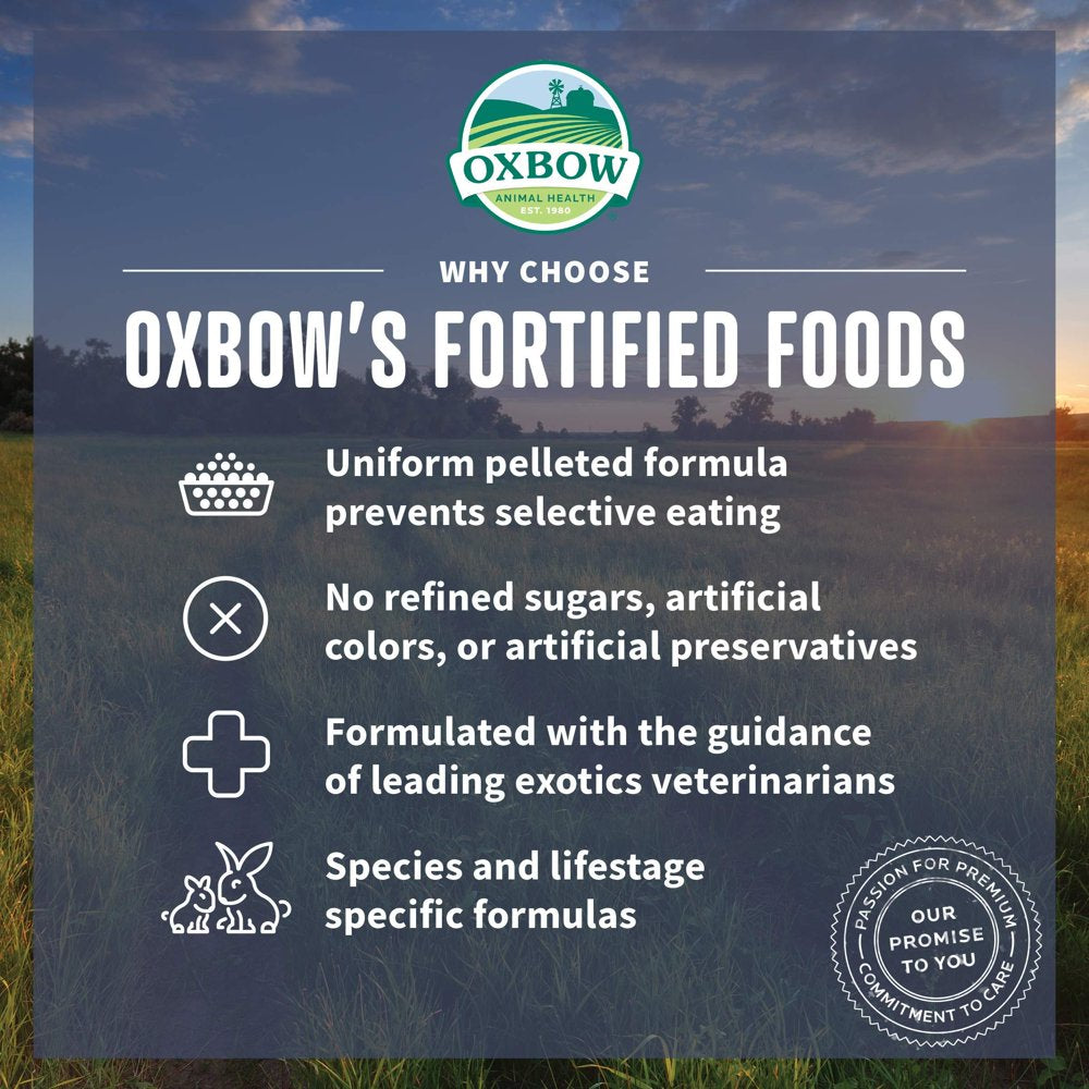 Oxbow® Garden Select Adult Rabbit Food 4 Lbs Animals & Pet Supplies > Pet Supplies > Small Animal Supplies > Small Animal Food Oxbow Animal Health   