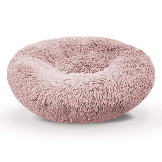 Precious Tails Super Luxe Shaggy Faux Fur Donut Bolster Dog Cat Bed - Medium Animals & Pet Supplies > Pet Supplies > Cat Supplies > Cat Beds Enchante Accessories, Inc.   