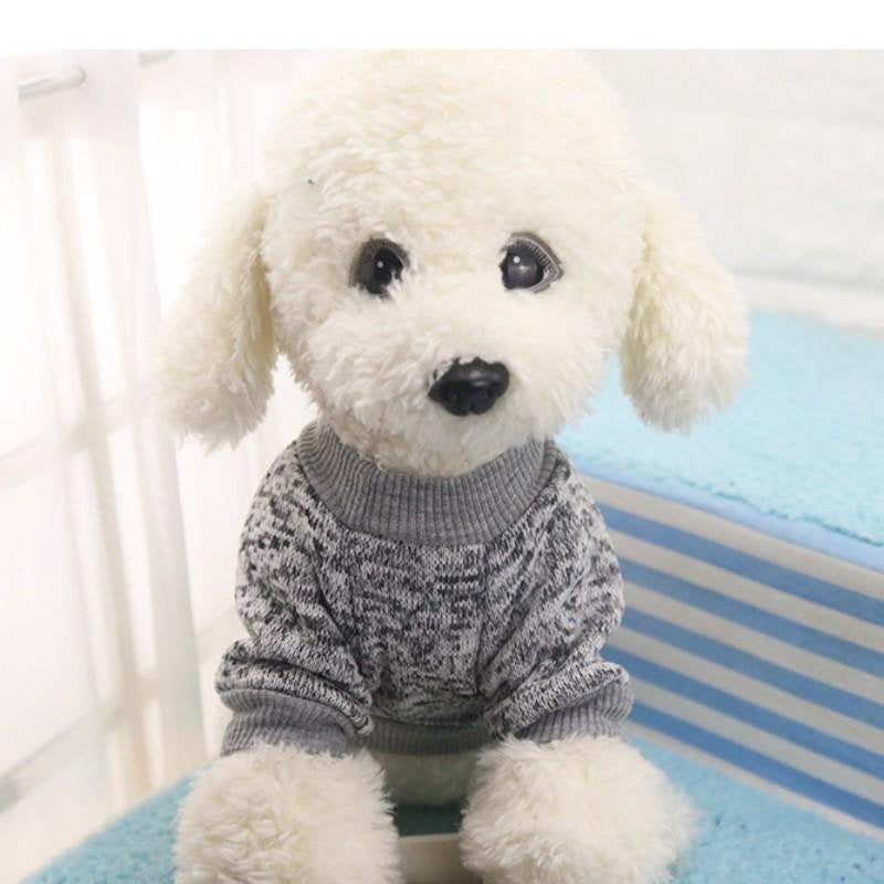 Small Dog Clothes, Dog Sweaters for Small Dogs, Cute Classic Warm Pet Sweaters for Dogs Girls Boys, Cat Sweater Dog Sweatshirt Winter Coat Apparel for Small Dog Puppy Kitten Cat Animals & Pet Supplies > Pet Supplies > Dog Supplies > Dog Apparel EleaEleanor   
