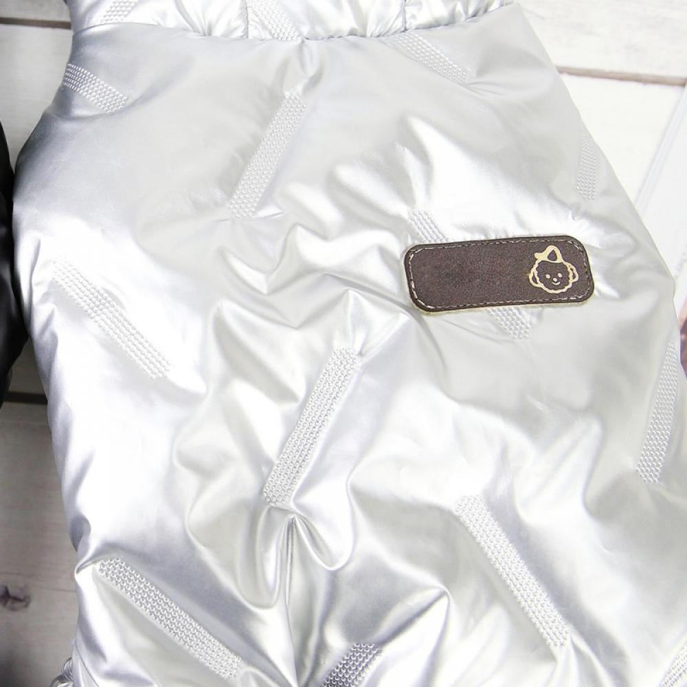 Dog Coat Windproof Jacket Cold Weather Coat 4 Legs Warm Dog Jumpsuit Winter Thick Clothes Space Cotton Dog Coat for Small Dog Medium Cat Animals & Pet Supplies > Pet Supplies > Dog Supplies > Dog Apparel Popfeel   