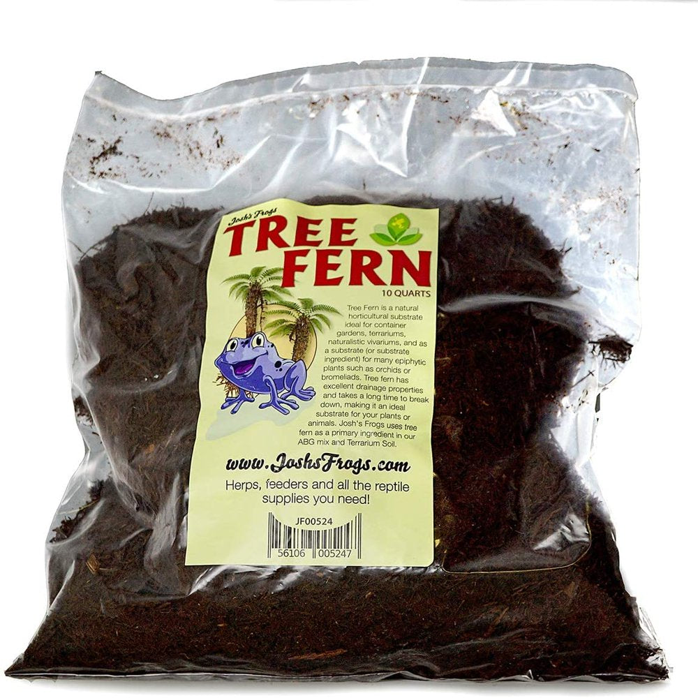 Josh'S Frogs Tree Fern Fiber Substrate (10 Quarts) Animals & Pet Supplies > Pet Supplies > Fish Supplies > Aquarium Gravel & Substrates Josh's Frogs   