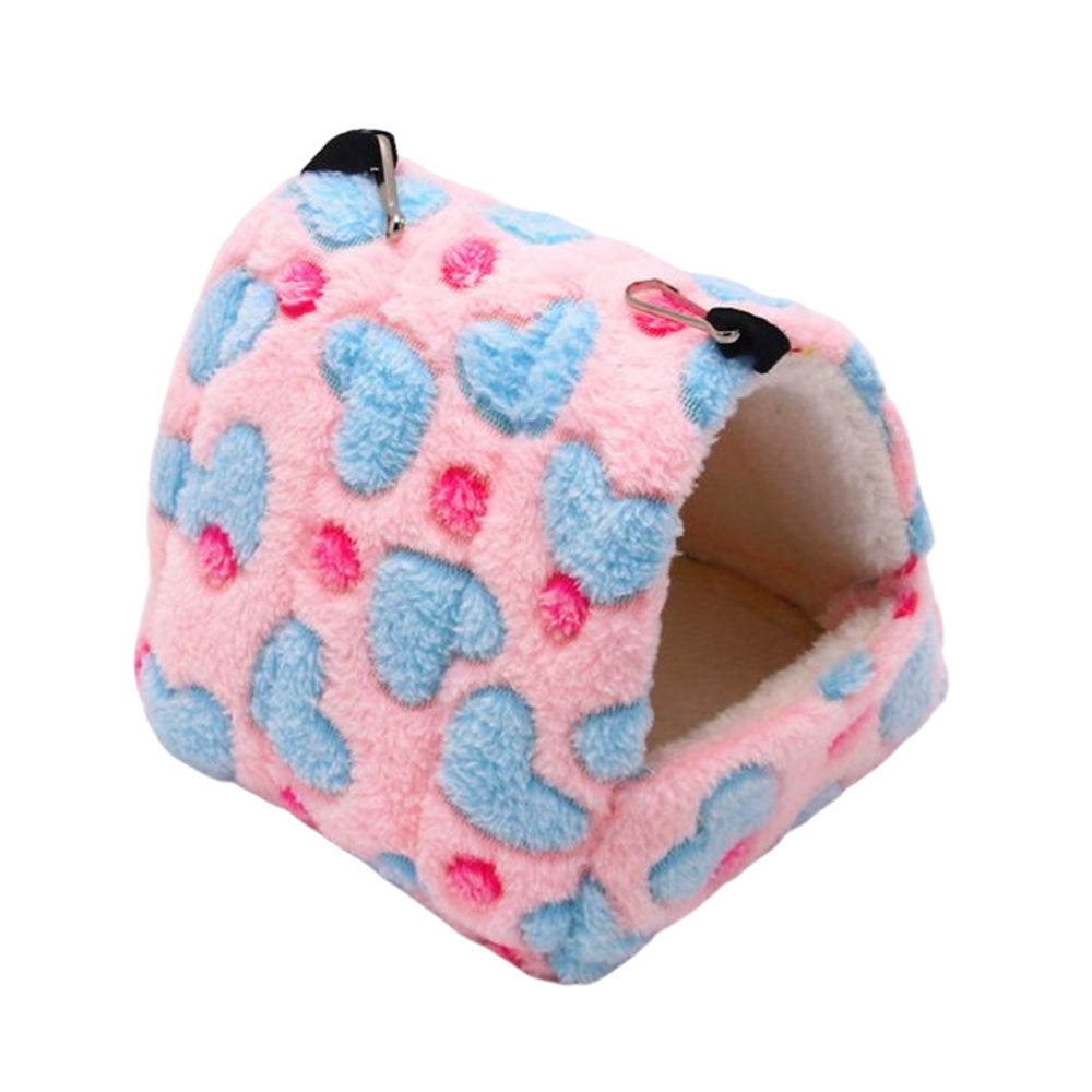 Small Animal Cages Chinchilla Bed Hedgehog Guinea Pig Beds Accessories Cage Toys Bearded Dragon House Hamster Supplies Habitat Bed Ferret Rat 1 Pcs(5.51*4.72 In) Animals & Pet Supplies > Pet Supplies > Small Animal Supplies > Small Animal Habitats & Cages World Bossmission L-6.69*5.90 in Pink Love 