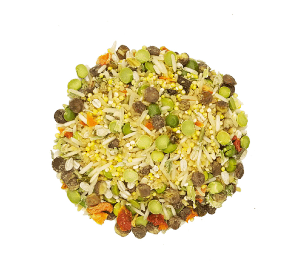 Bird Street Bistro Viva La Veggies Parrot Food Cooks in 3-15 Min Natural Legumes Animals & Pet Supplies > Pet Supplies > Bird Supplies > Bird Food Bird Street Bistro   