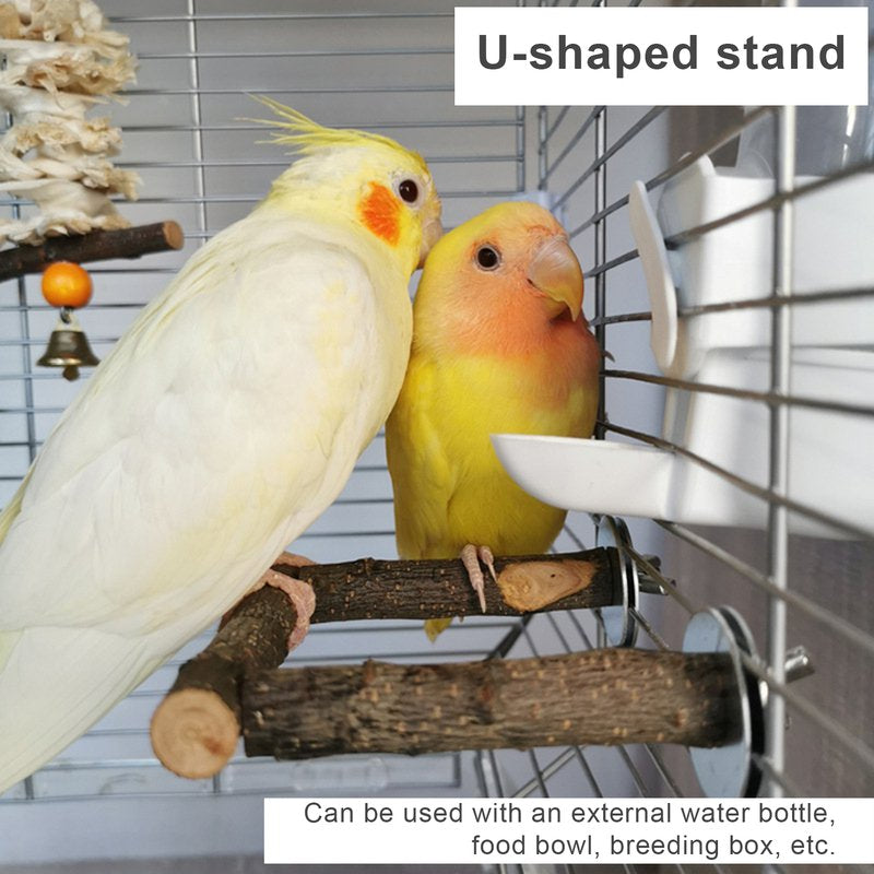 Walbest Bird Perch Stick,Bird Stand Stick U Shape Natural Wood Cage Accessories Parrot Climbing Perches Stands Bird Supplies Animals & Pet Supplies > Pet Supplies > Bird Supplies > Bird Cage Accessories Walbest   