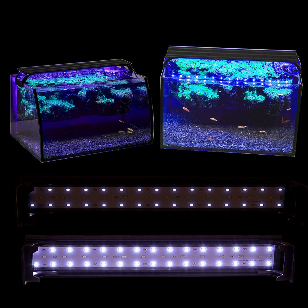 Hygger Colorful LED Aquarium Light for Fish Tank, Plant Marine Full Spectrum Lamp, 9 Watts Animals & Pet Supplies > Pet Supplies > Fish Supplies > Aquarium Lighting hygger   