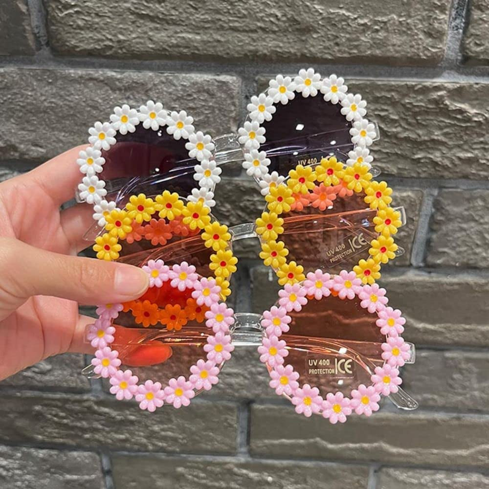 Cat Dog Sunglasses Fashion Flower Sunglasses with Bow Headband Summer Beach Dog Sunglasses Cute Dog Cat Cosplay Party Costume Photo Props(Purple) Animals & Pet Supplies > Pet Supplies > Dog Supplies > Dog Apparel generic   