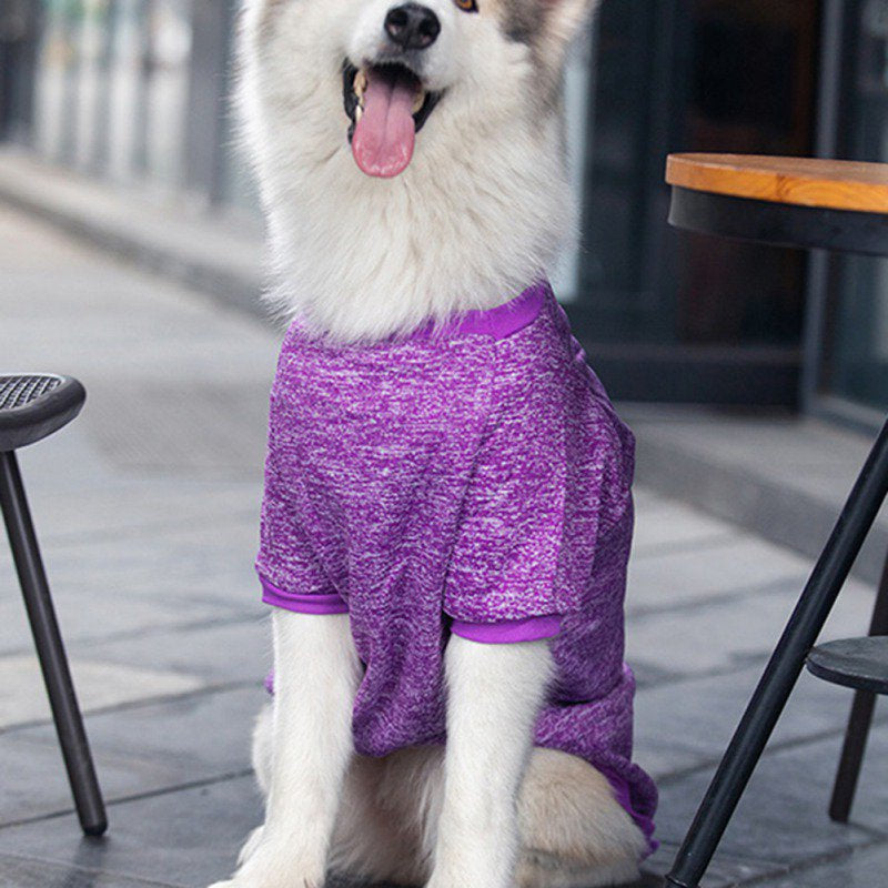 Cute Warm Dog Clothes, Classic Pet Swearshirt for Dogs Girls Boys, Four Legged Short Sleeves round Neck Dog Shirts Sweater Coat Pullover Apparel Outfit for All Season, Suitable for Large Dogs, 3XL-9XL Animals & Pet Supplies > Pet Supplies > Dog Supplies > Dog Apparel Zupora   