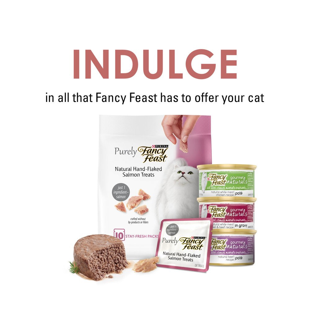 Fancy Feast Limited Ingredient Cat Treats, Savory Cravings Salmon Flavor, 3 Oz. Box