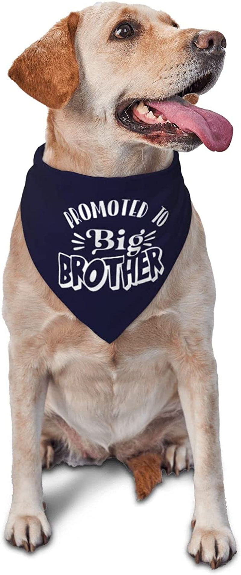 Vercosee Big Brother Dog Bandana,Pregnancy Announcement Dog Bandana, Gender Reveal Photo Booth Props, Pet Scarf for Dog Lover Owner (Big Brother) Animals & Pet Supplies > Pet Supplies > Dog Supplies > Dog Apparel vercosee big brother-Navy blue  