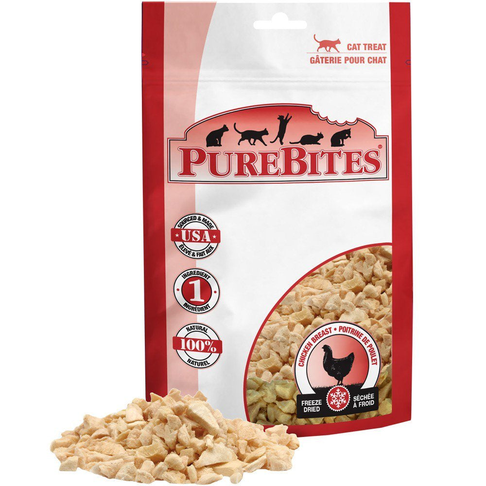 Purebites Chicken Breast Freeze-Dried Cat Treats, 1.09 Oz Animals & Pet Supplies > Pet Supplies > Cat Supplies > Cat Treats Purebites   