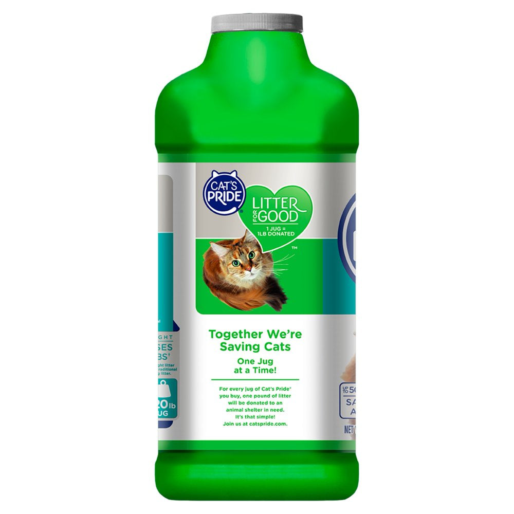 Cat'S Pride Complete Care Unscented Multi-Cat Clumping Clay Cat Litter, 10 Lb Jug Animals & Pet Supplies > Pet Supplies > Cat Supplies > Cat Litter Cat's Pride Consumer Relations   