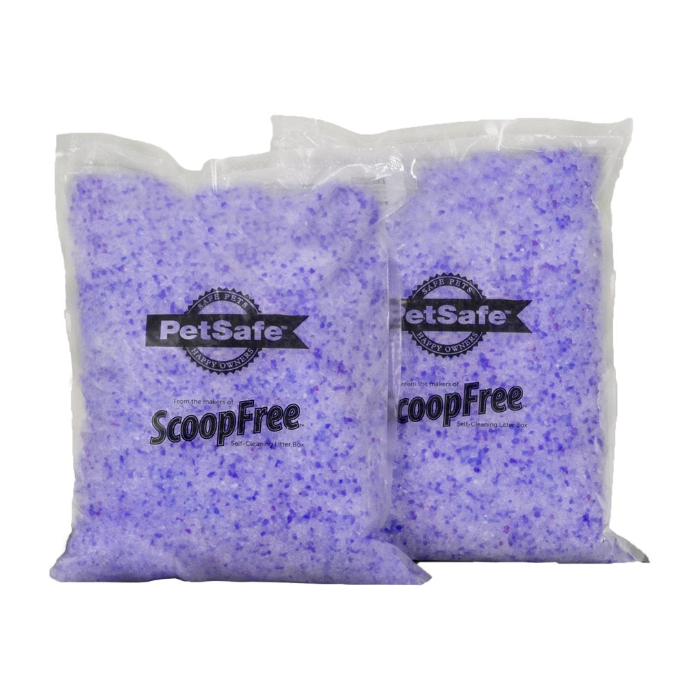 Petsafe Scoopfree Lavender Scented Crystal Cat Litter, Non-Clumping, 2 Pack Animals & Pet Supplies > Pet Supplies > Cat Supplies > Cat Litter Radio Systems Corporation   