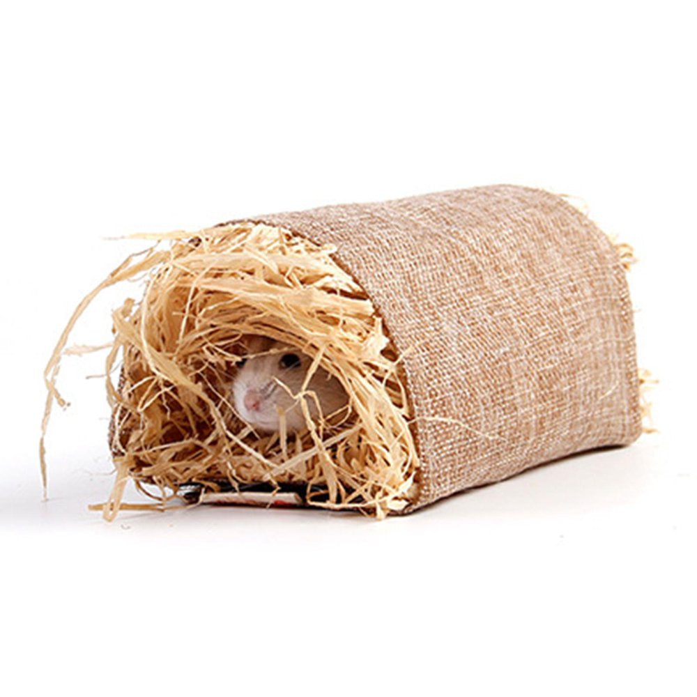 Hamster Tunnel Tube Hut Nest DIY & Build Cage Toys Hideaway Hideout Habitats for Small Animal Hedgehog Rat Mice Chinchilla Gerbil Rat L Animals & Pet Supplies > Pet Supplies > Small Animal Supplies > Small Animal Habitats & Cages DYNWAVE   