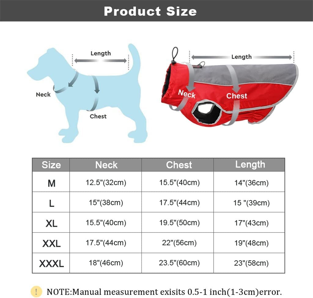 Winter Dog Pet Clothes Dog Jacket Coat Big Dogs Pets Clothing Costume for Medium Large Dogs Bulldog Ropa Perro M-3XL (A Mcode) Animals & Pet Supplies > Pet Supplies > Dog Supplies > Dog Apparel Tomator   