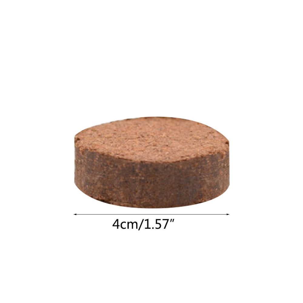 Sorrowso 5Pcs Tortoise Substrate Brick Natural Coir Discs Reptile Aquarium Ornaments Gardening Earth for Tortoise Feeding Box Animals & Pet Supplies > Pet Supplies > Fish Supplies > Aquarium Gravel & Substrates Sorrowso   