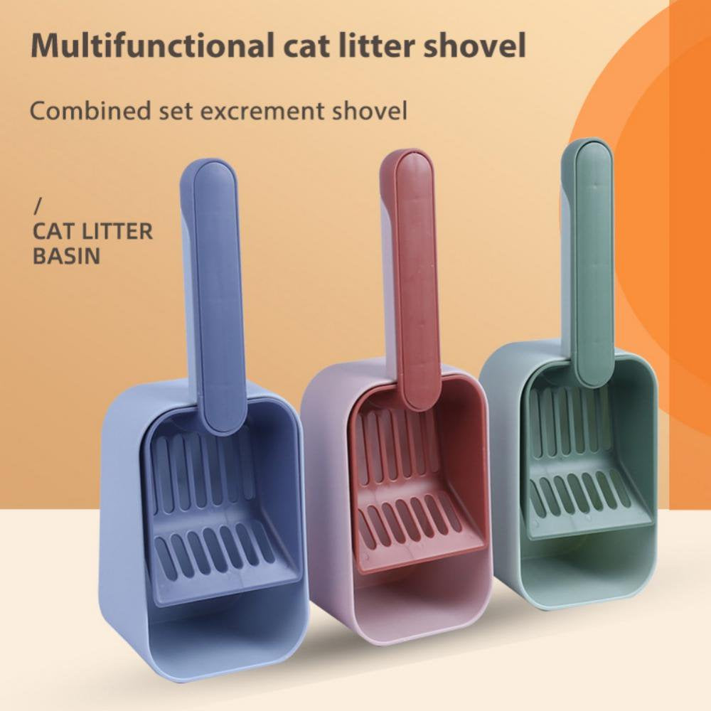 Pet Cat Litter Shovel Corrosion-Resistant High-Toughness for Small Medium Cats, Easy to Use Cat Poop Scoop Animals & Pet Supplies > Pet Supplies > Cat Supplies > Cat Litter Wisremt   