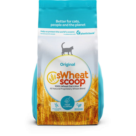 Swheat Scoop Original Natural Wheat Cat Litter, 25Lb