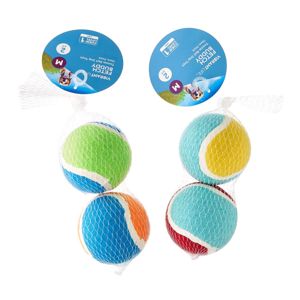 Vibrant Life Tennis Balls Dog Toy Animals & Pet Supplies > Pet Supplies > Dog Supplies > Dog Toys Vibrant Life   