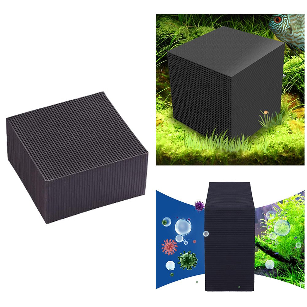 Water Purifier Cube Aquarium Filter Eco-Aquarium Filter Ultra Strong Filtration & Absorption 10X10X5CM Animals & Pet Supplies > Pet Supplies > Fish Supplies > Aquarium Filters Eccomum 10X10X5Cm  