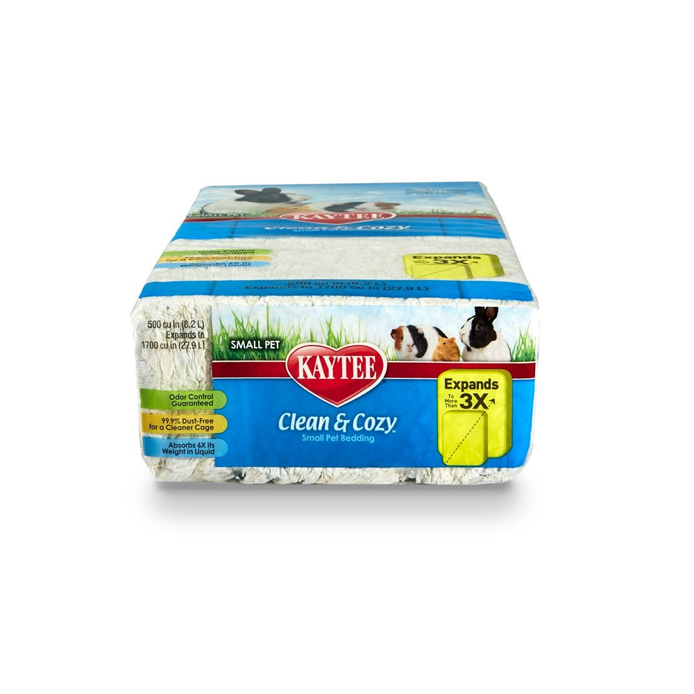 Kaytee Clean & Cozy White Small Animal Pet Bedding 24.6 Liters Animals & Pet Supplies > Pet Supplies > Small Animal Supplies > Small Animal Bedding Central Garden and Pet   