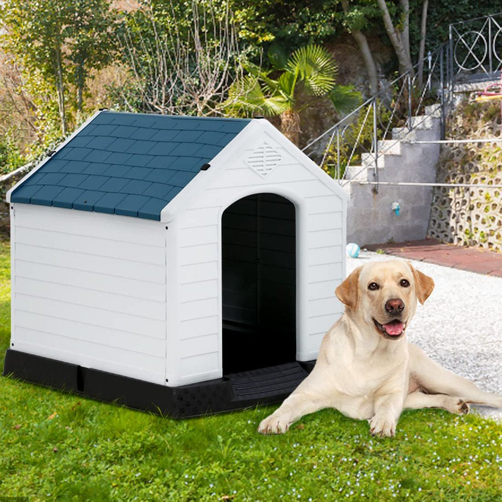 Dkeli Pet House for Small Dogs, Small, Plastic, Waterproof, 28" Animals & Pet Supplies > Pet Supplies > Dog Supplies > Dog Houses Dkeli 39"  
