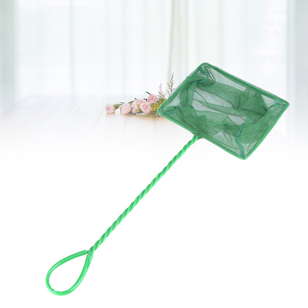 NICEXMAS 3 PCS 6 Inch Portable Shrimp Fishing Net for Aquarium Fish Tank Pond (Green) Animals & Pet Supplies > Pet Supplies > Fish Supplies > Aquarium Fish Nets NICEXMAS   