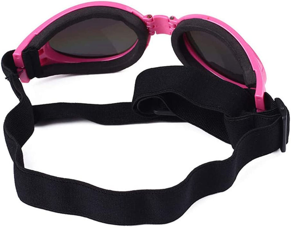 Airlove Pet Glasses Dog Sunglasses Dog Glasses Golden Retriever Samoyed Sunglasses Goggles Big Dog Eye Wear Protection Animals & Pet Supplies > Pet Supplies > Dog Supplies > Dog Apparel Airlove Pink  