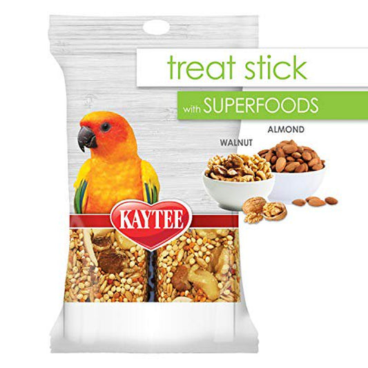Kaytee Avian Superfood Treat Stick, Almond & Walnut, 5.5 Ounces Animals & Pet Supplies > Pet Supplies > Bird Supplies > Bird Treats Kaytee   