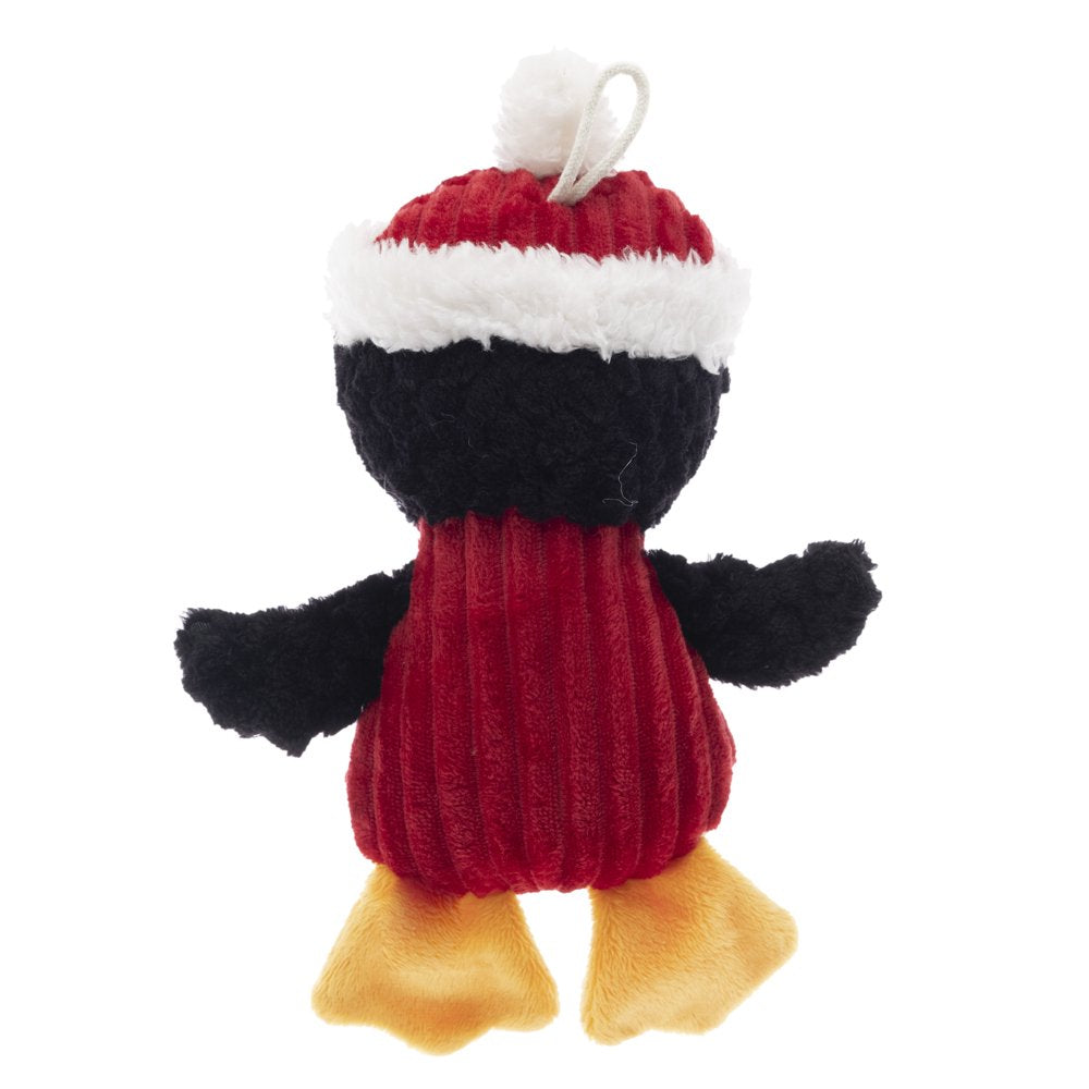 Vibrant Life Holiday 9 Inch Stuffed Plush Squeaky Christmas Penguin Dog Toy Animals & Pet Supplies > Pet Supplies > Dog Supplies > Dog Toys Dan Dee International   