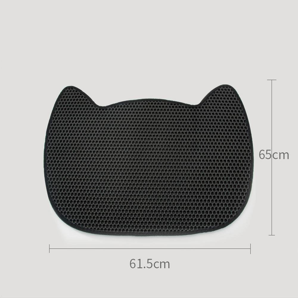 IMSHIE Foldable Cat Mat for Litter Box, Honeycomb Double-Layer Litter Pad, Waterproof Litter Trapper Pad, Cat Litter Trapping Mat Heathly Animals & Pet Supplies > Pet Supplies > Cat Supplies > Cat Litter Box Mats IMSHIE   