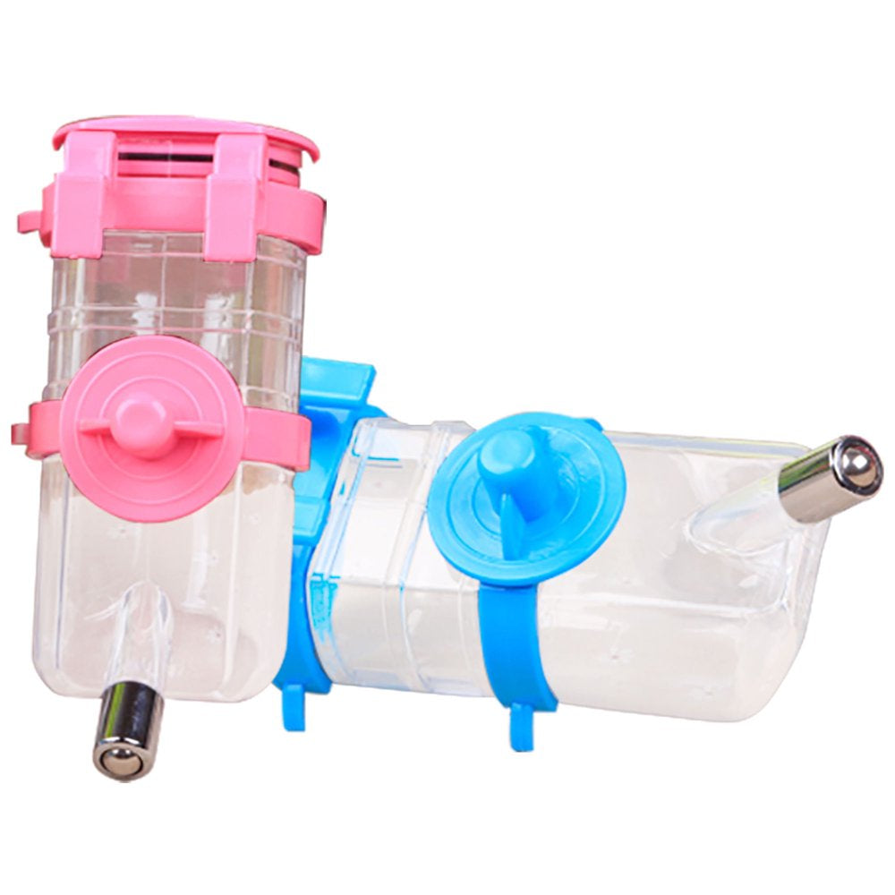 Dog Kennel Water Bottle Dispenser for Dripless Pet Drinking Fountains No Drip Kettle with Automatically Feeding Water 350Ml / 11.83Oz,Pink Animals & Pet Supplies > Pet Supplies > Dog Supplies > Dog Kennels & Runs Sarzi   