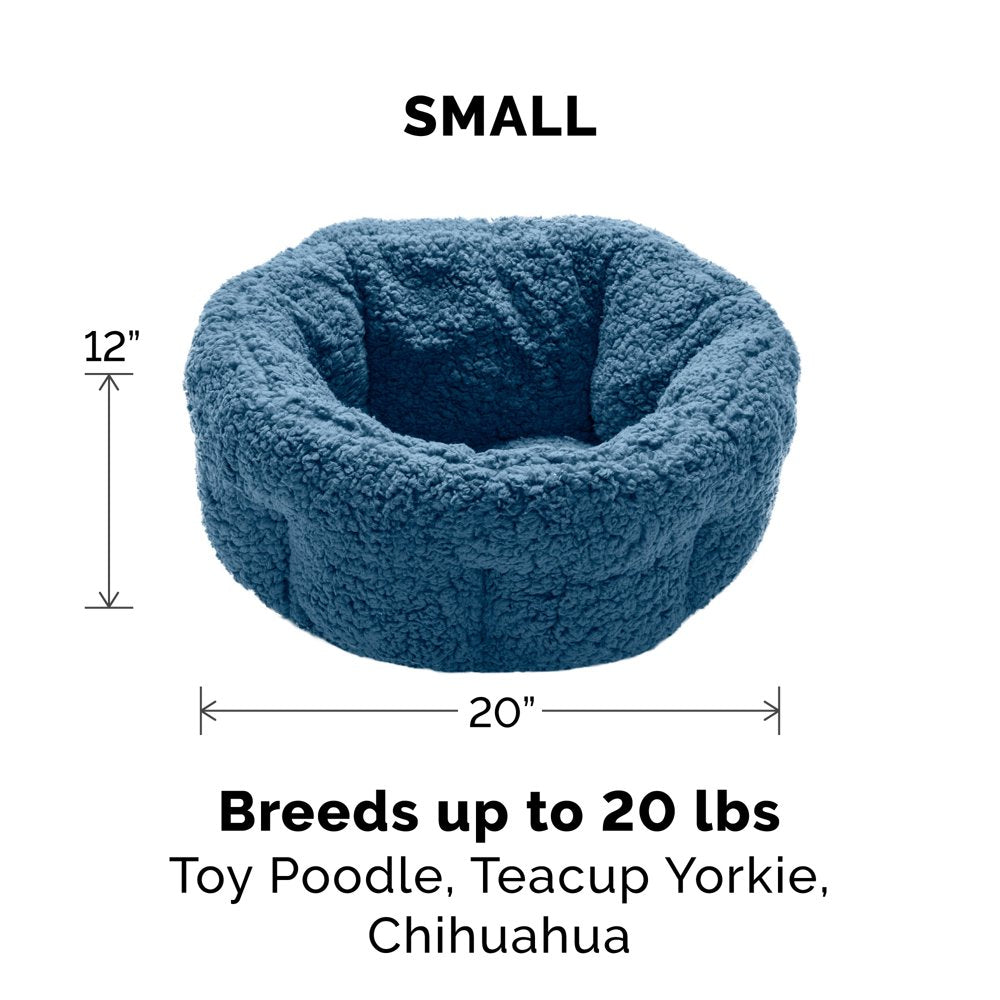 Furhaven Pet Products Pet Bed for Dogs and Cats, Blue, Small Animals & Pet Supplies > Pet Supplies > Cat Supplies > Cat Beds FurHaven Pet   