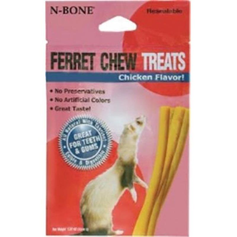 N-Bone 575112 Nbone Ferret Chew Treats 1.87 Oz. Animals & Pet Supplies > Pet Supplies > Small Animal Supplies > Small Animal Treats N-Bone   