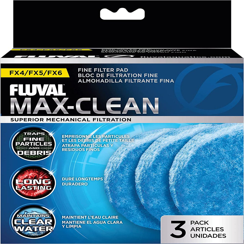 Fluval FX4/FX5/FX6 Filter Media, Replacement Aquarium Canister Filter Media Animals & Pet Supplies > Pet Supplies > Fish Supplies > Aquarium Filters Fluval Fine Filter Pads  