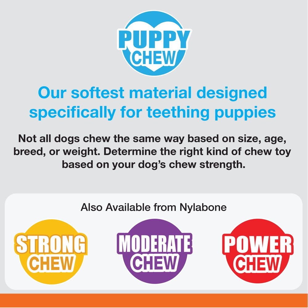 Nylabone Puppy Chew Combo Pack - up to 15 Lbs. Animals & Pet Supplies > Pet Supplies > Dog Supplies > Dog Toys Central Garden and Pet   