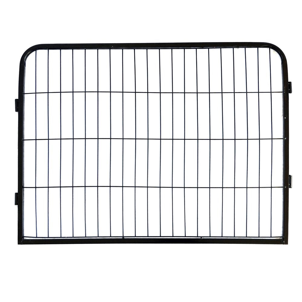 Large Indoor Metal Pet Run Playground Fence Indoor Outdoor Iron 8-Panel Playpen Pet Supply Animals & Pet Supplies > Pet Supplies > Dog Supplies > Dog Kennels & Runs wrea   